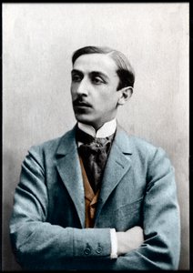 Ritratto di Maurice Barres (1862-1923), romanziere, giornalista e politico socialista francese da French Photographer